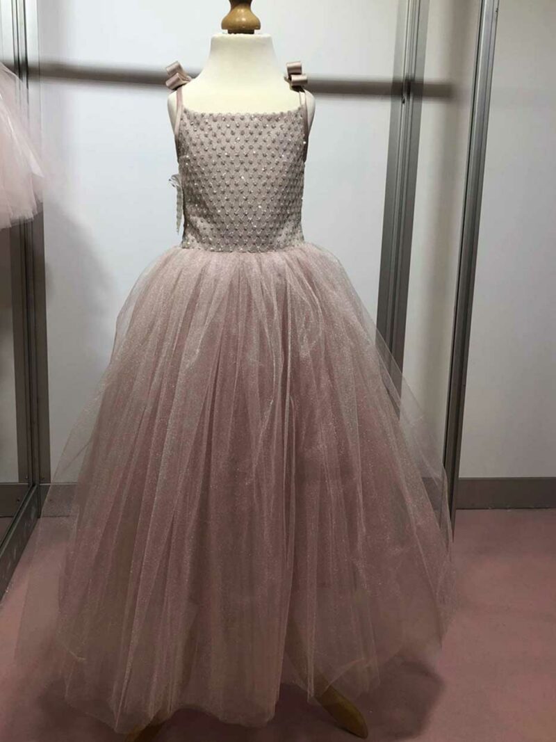 Lange jurk – Jurkje Opal – oudroze