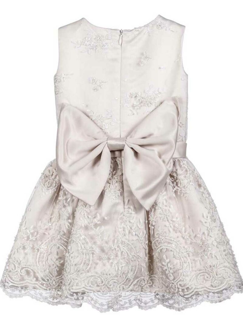 Jurk van kant – Jurkje Romy – Champagne