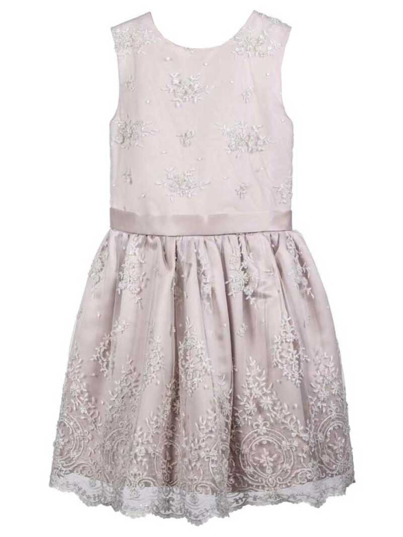 Jurk met kant – Jurkje Romy – Oudroze