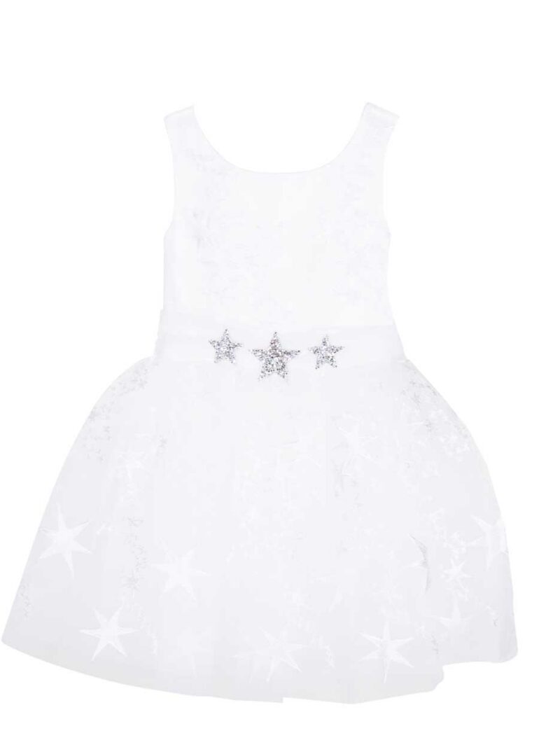 Jurk met sterren – Jurk Skye – ivoor