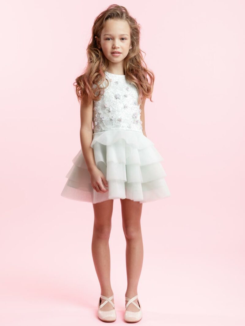 Jurk met exclusief kant – Jurk Sugar – Mint