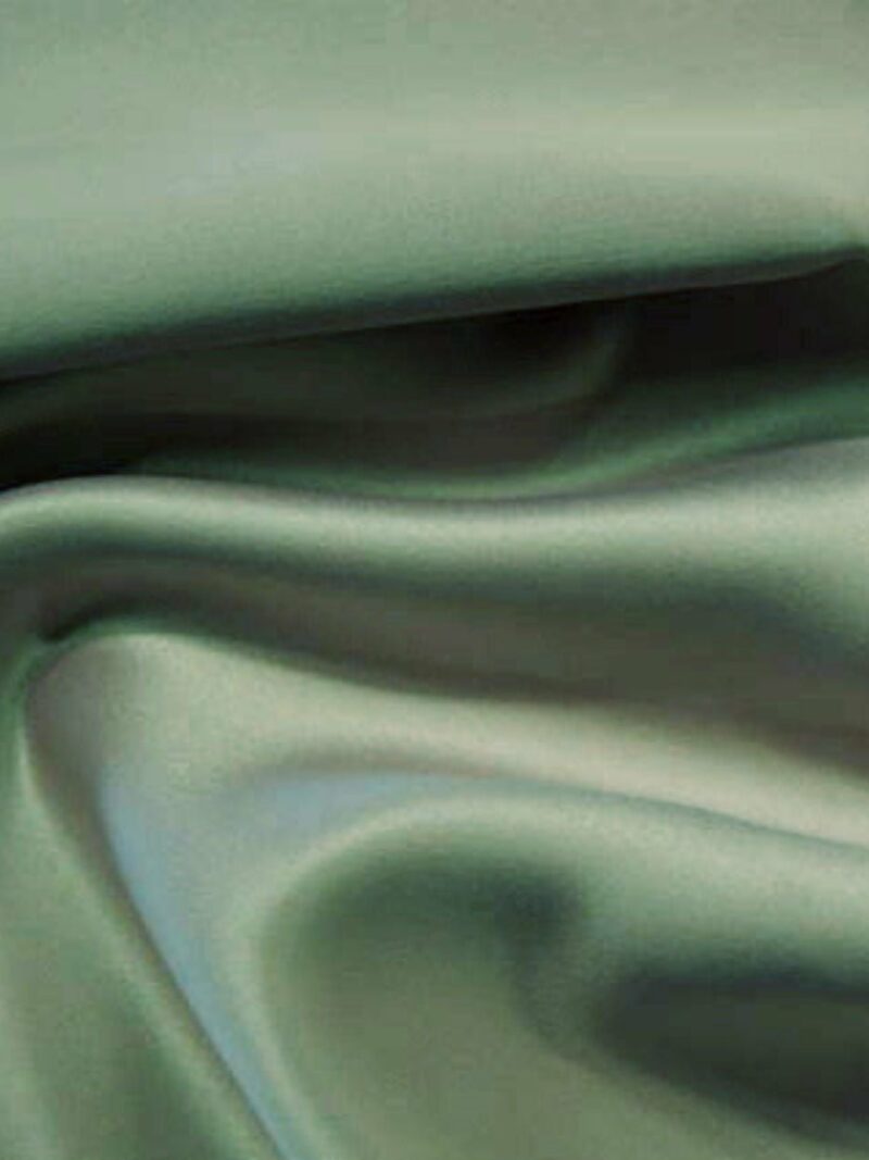 Stofstaal satijn – oudgroen