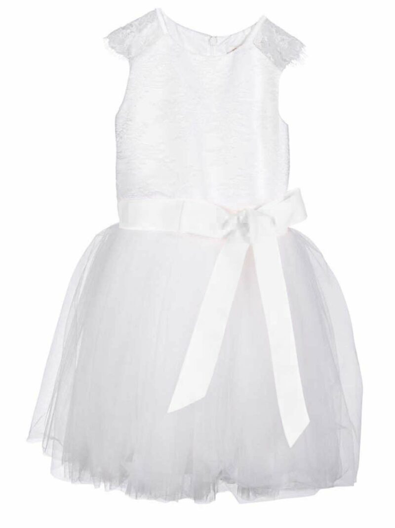 Jurkje met kant – Noalisa – Ivoor met ivoor