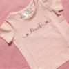 Gepersonaliseerd t-shirt voor meisjes roze