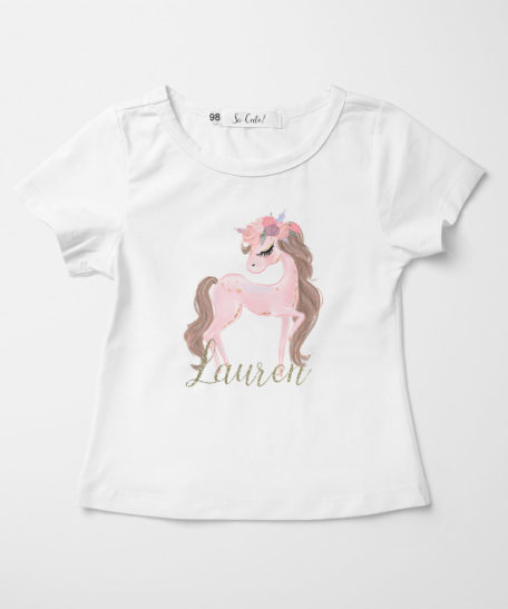 Paard T-shirt voor meisjes