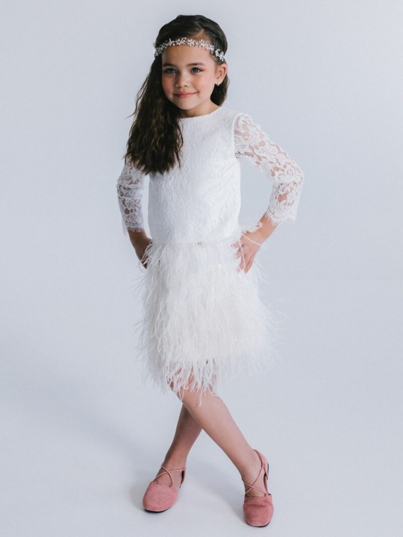 Verenrokje Chloé – Ivoor