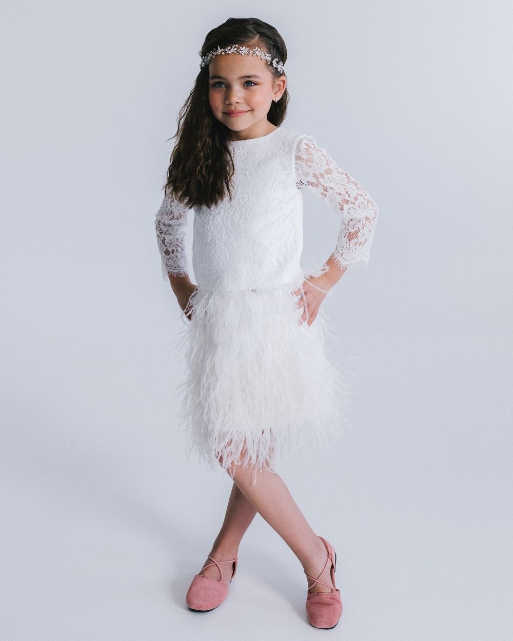 Top en rok voor bruidsmeisje