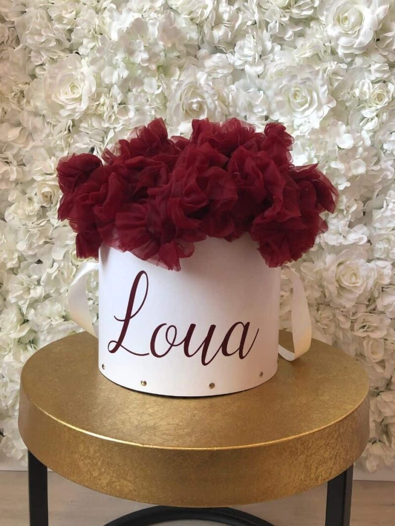 Tutu in the Box – Bordeauxrood rokje