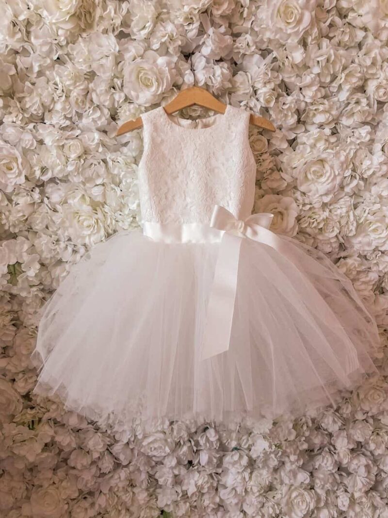 Jurk Mila Lace – Ivoor