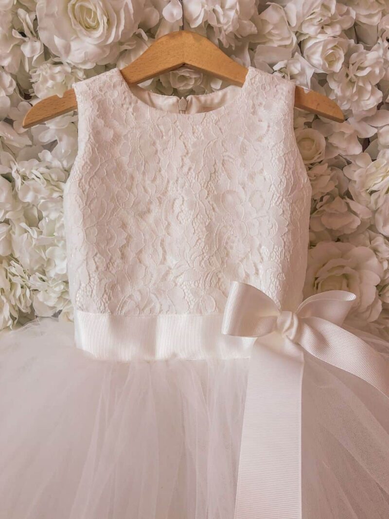 Jurk Mila Lace – Ivoor