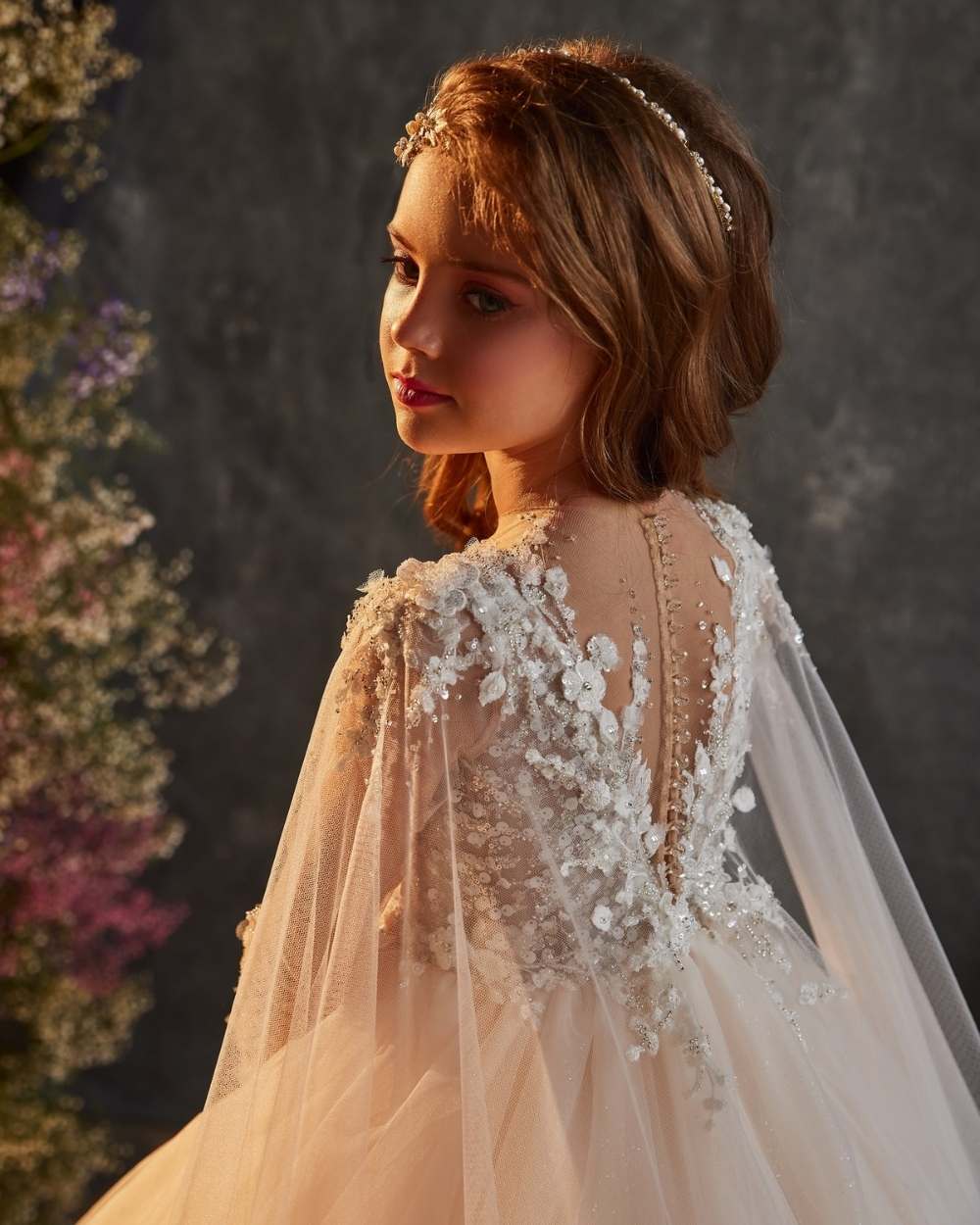 Jurk met blote rug kind