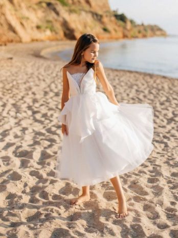 Bruidsmeisjes jurk voor meisjes – PL2051
