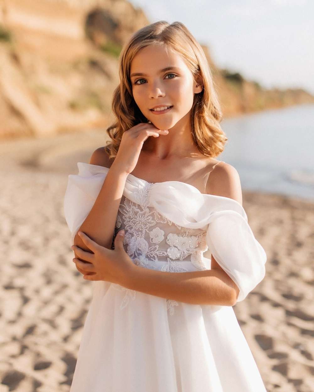 Strapless jurk meisje