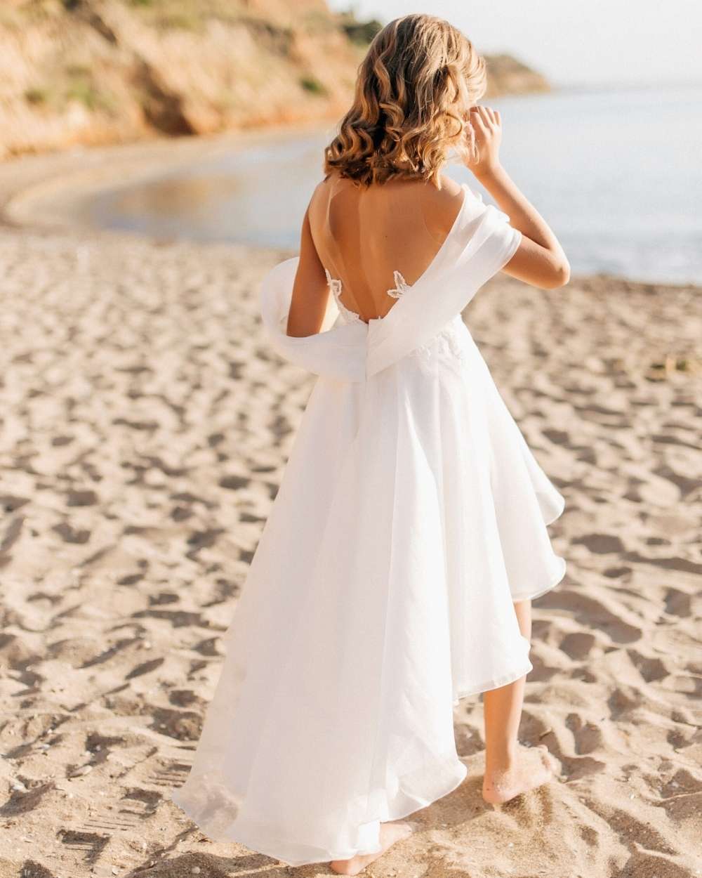 Strapless jurk meisje