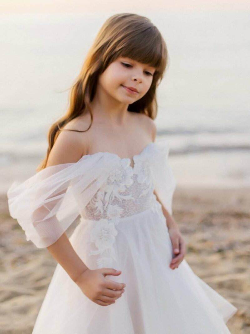 Strapless jurk voor meisjes – PL2058