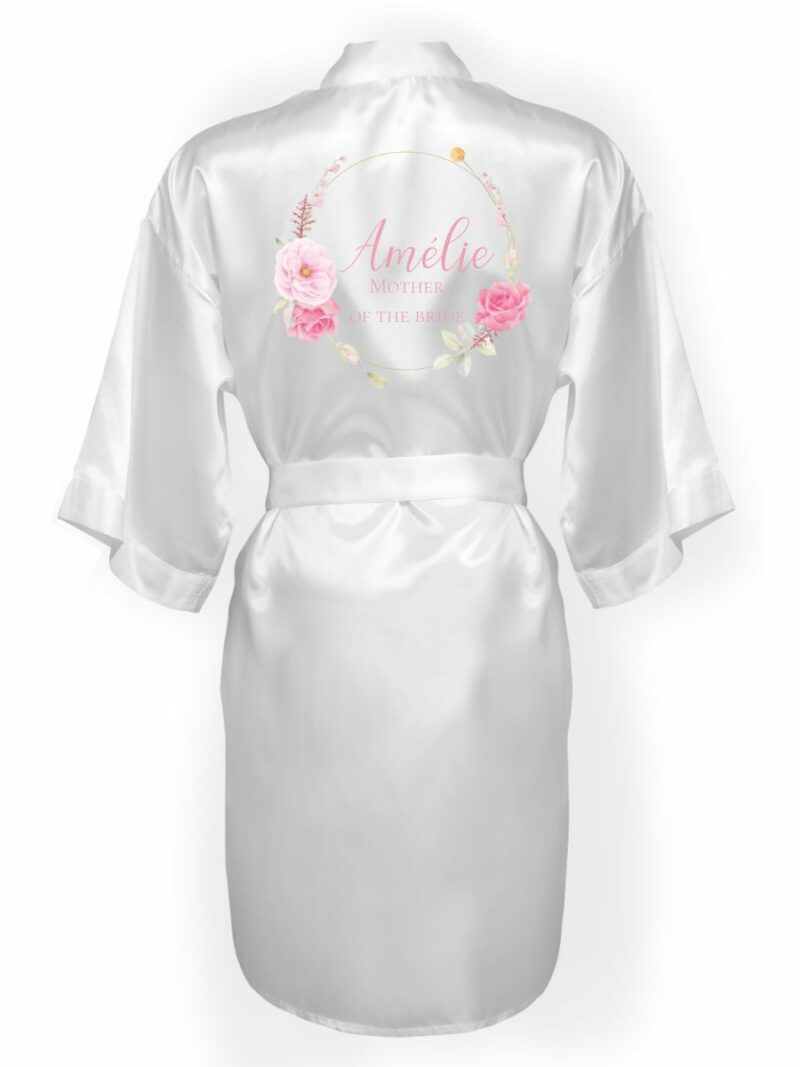 Dames kimono – met naam en cirkel – Mother of the bride