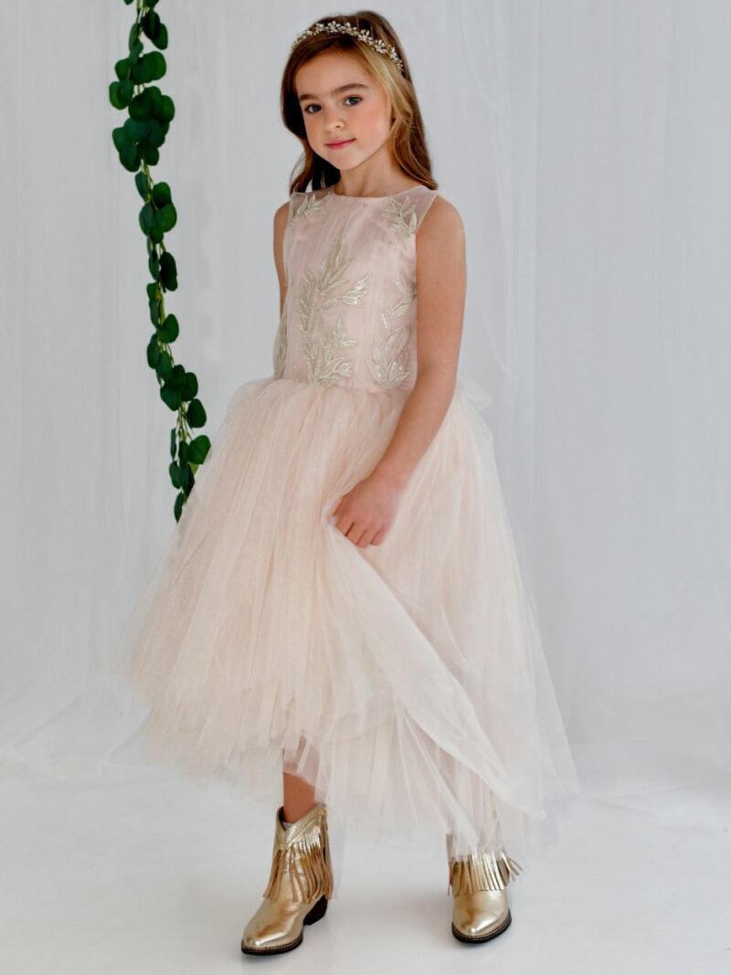 Jurk met blote rug – Gigi blush