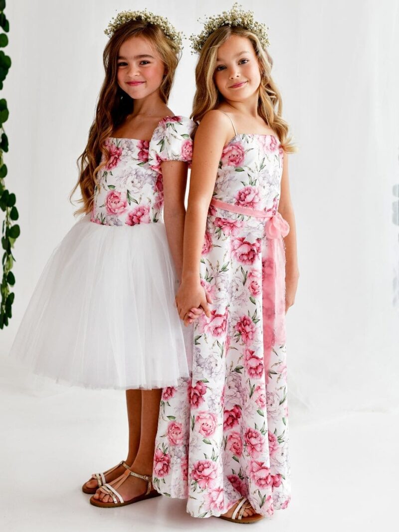 Jurkje met pofmouwen – Lotta