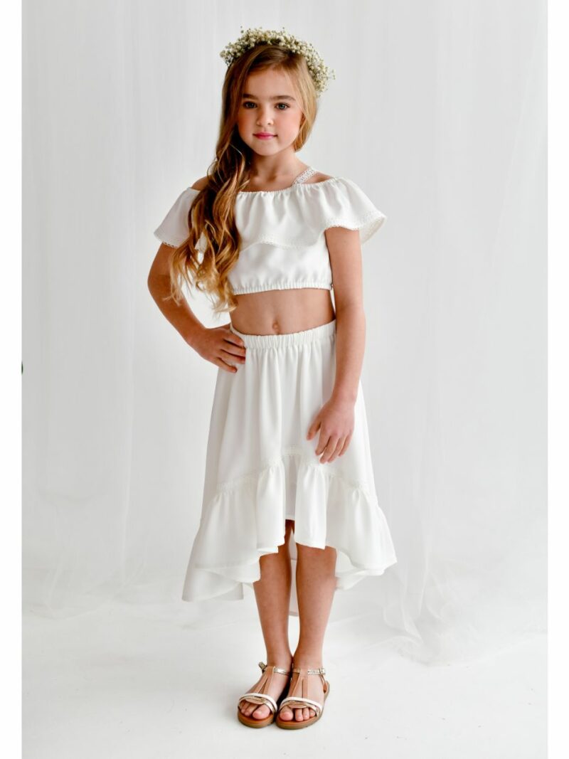 Bohemian rok en top kind – Ava