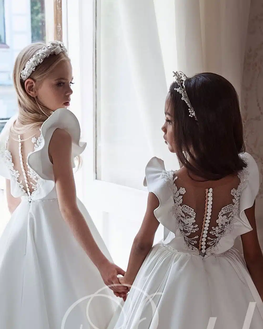 bruidsmeisjes jurk blote rug 3107