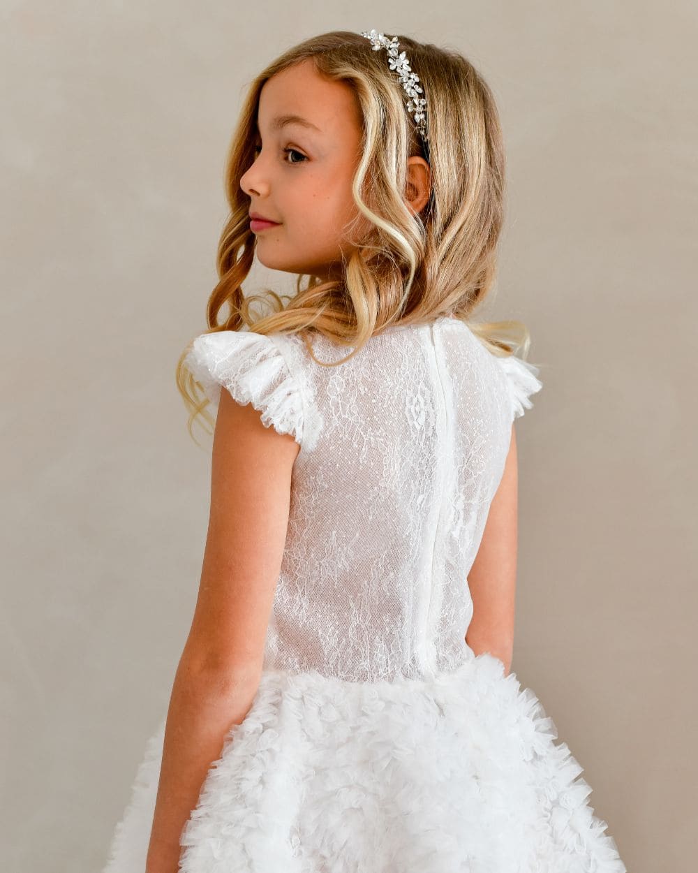 bruidsmeisjes jurk rug glitters Lovi