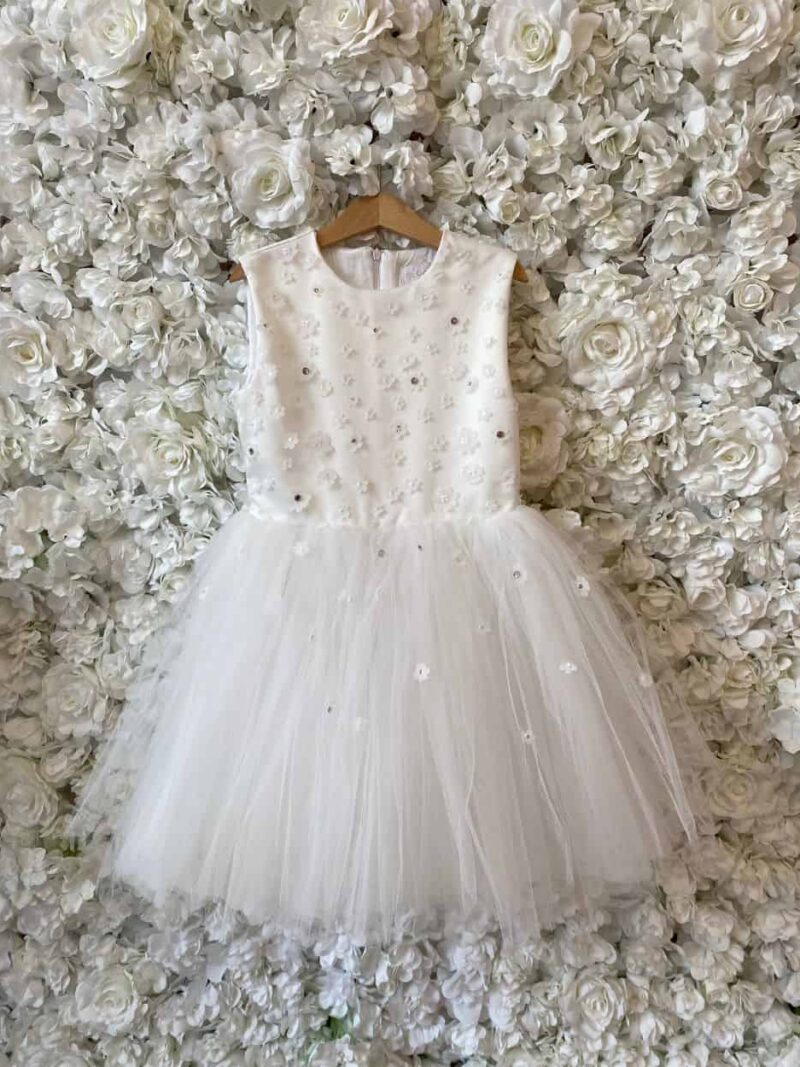 Jurk Loïs Diamond – Jurkje met bloemen & strass