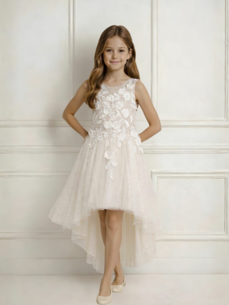 Jurk Vivienne – High-low bruidsmeisjes jurk