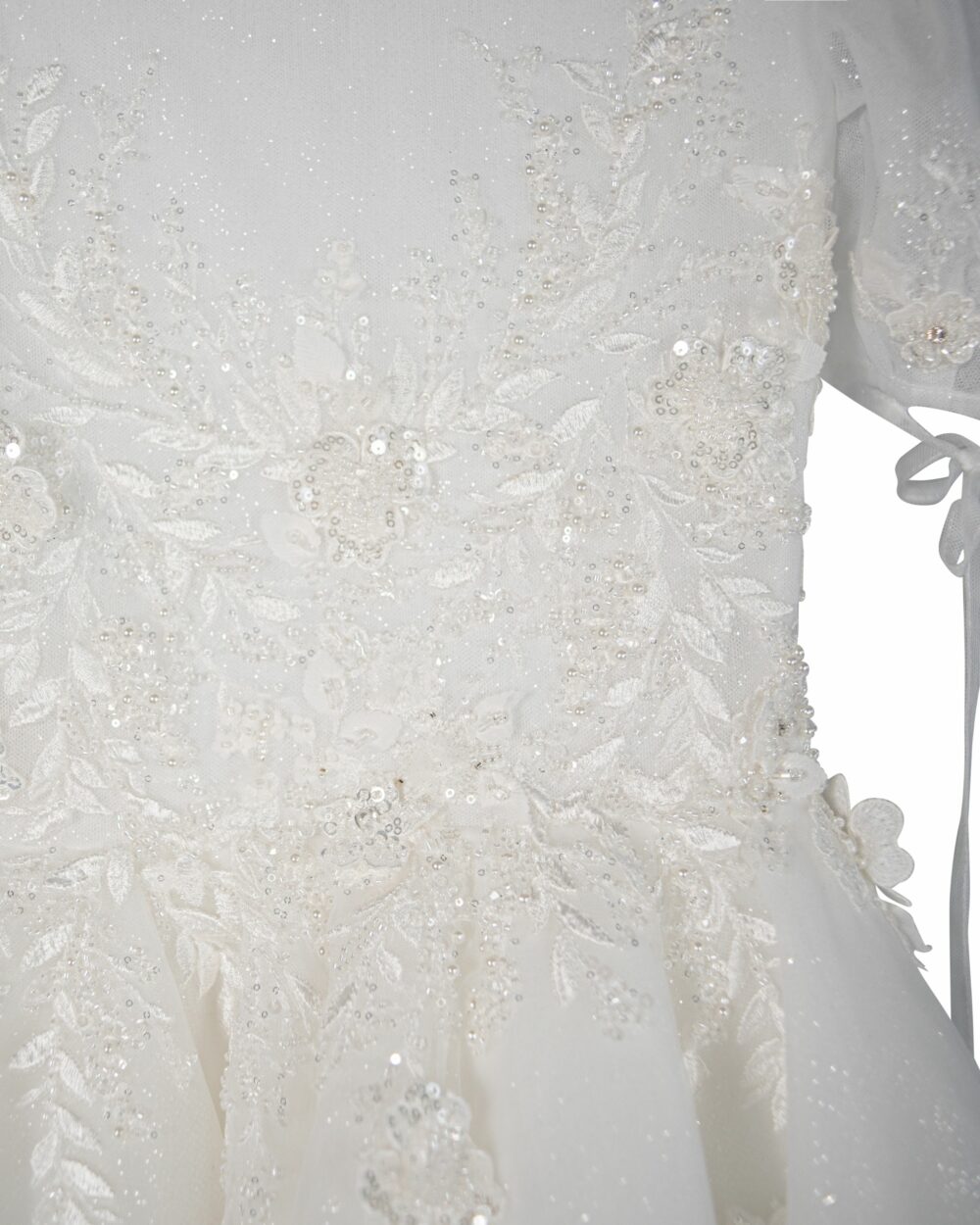 Bruidsmeisje met pofmouwen