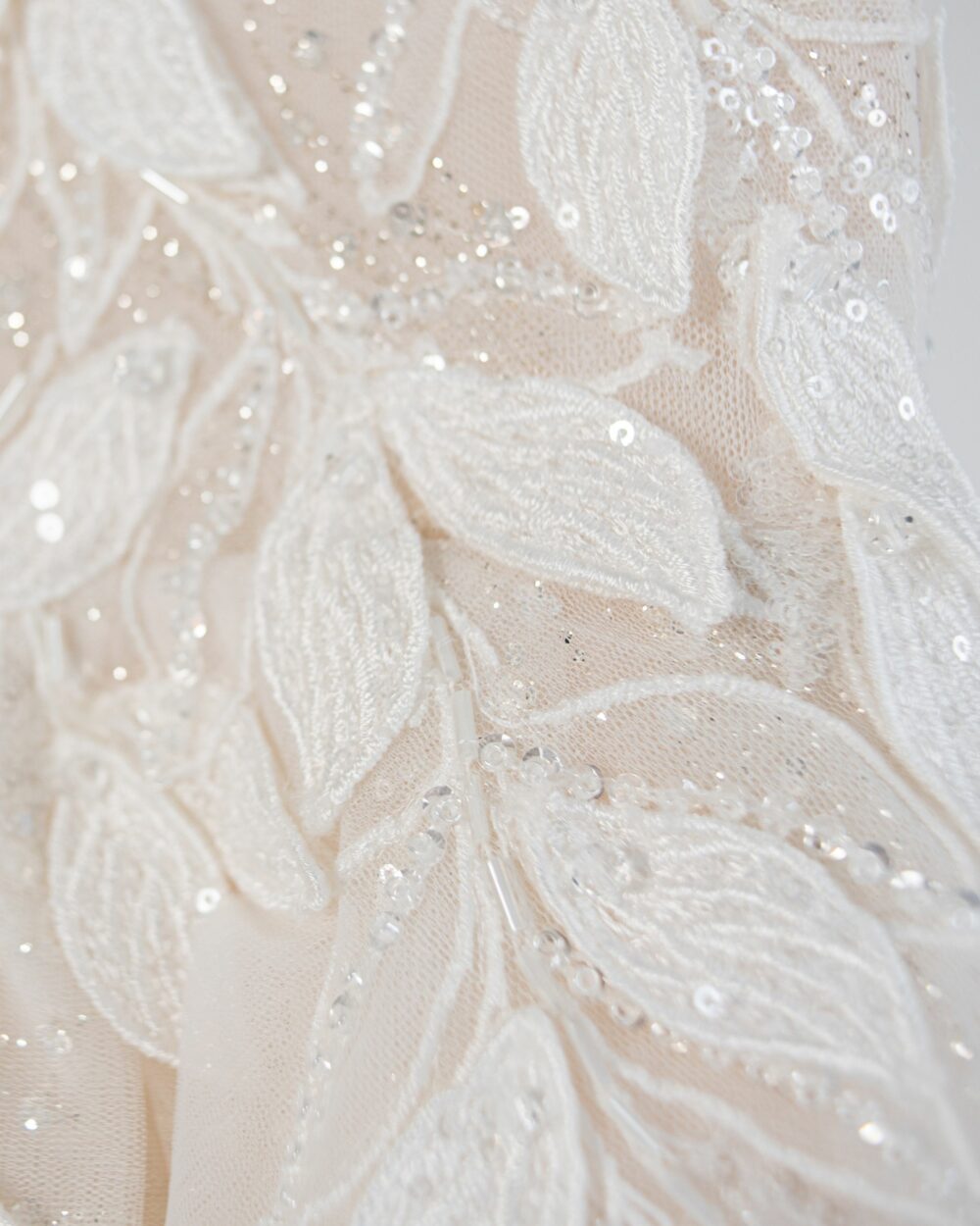 detail foto van jurk voor bruidsmeisje