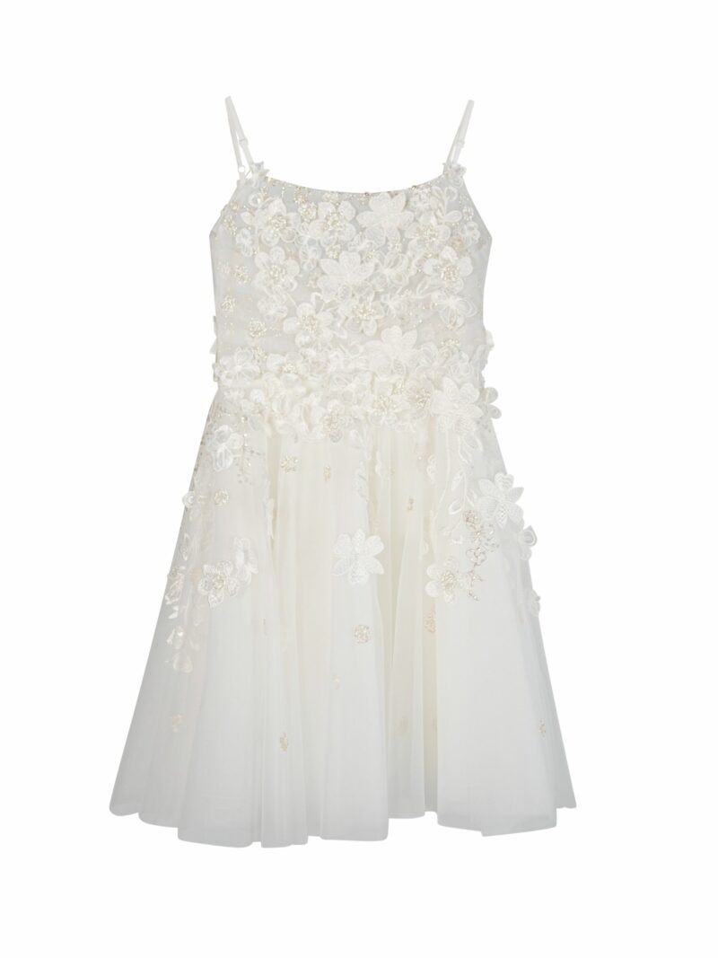 Jurk Luanna – Bruidsmeisjes jurkje met bloemen