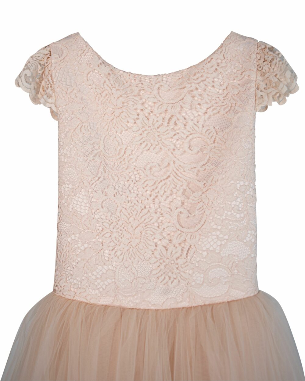 Roze bruidsmeisjes jurk